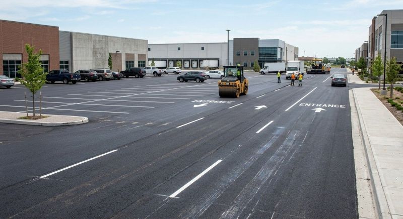 Asphalt Parking Lot Paving in Hilton Head Island, SC