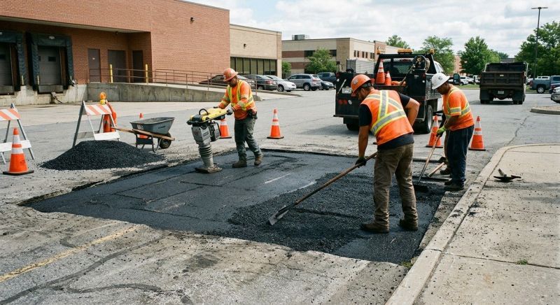 Church Parking Lot Repair in Fort Smith, AR